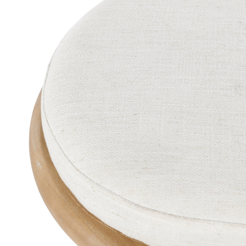 Echo Upholstered Bench, Ivory