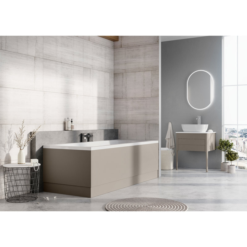  Bath End Panel, Matt Grey