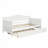 Twin Wooden Daybed with Trundle Bed-1114626407