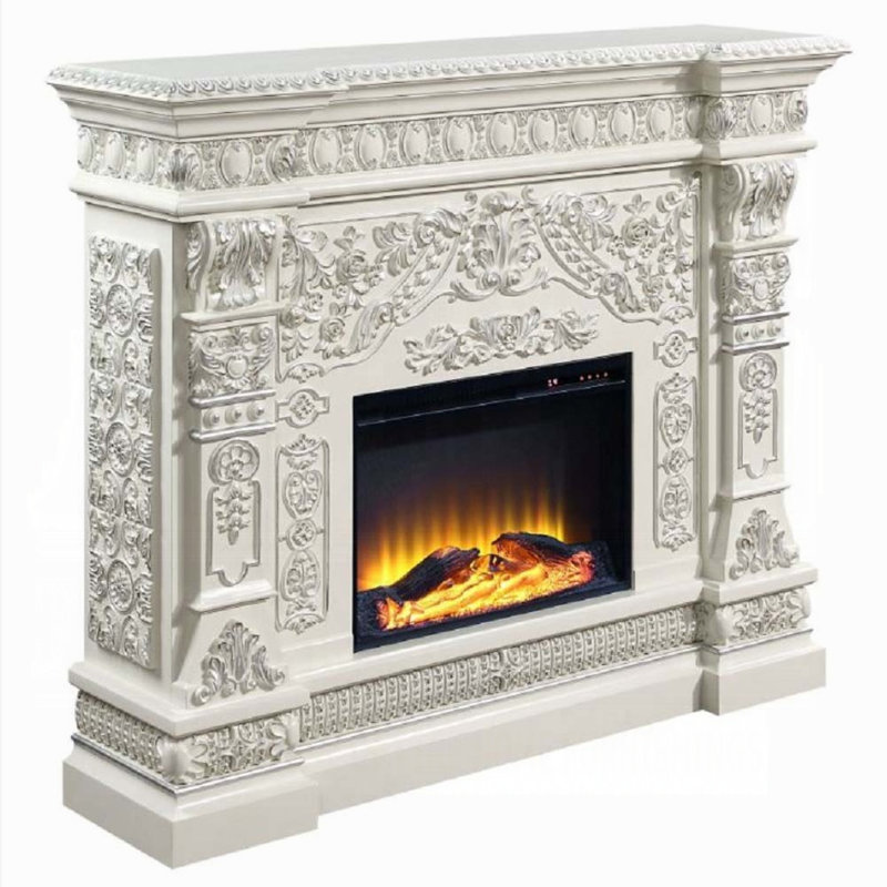 Foyer Vanaheim, finition blanc antique