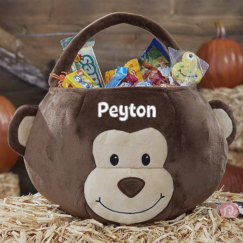 Seau en polyester brodé Monkey, Oui
