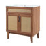 Javer 30'' Single Bathroom Vanity with Ceramic Top