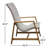 Demetri Teak Outdoor Lounge Chair