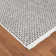 Tapis texturé à franges