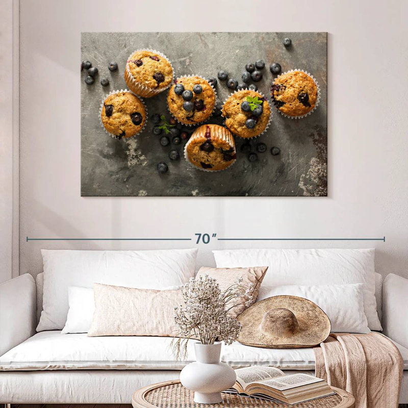 Yarlin Baked Blueberry Dessert, 32" H x 48" W