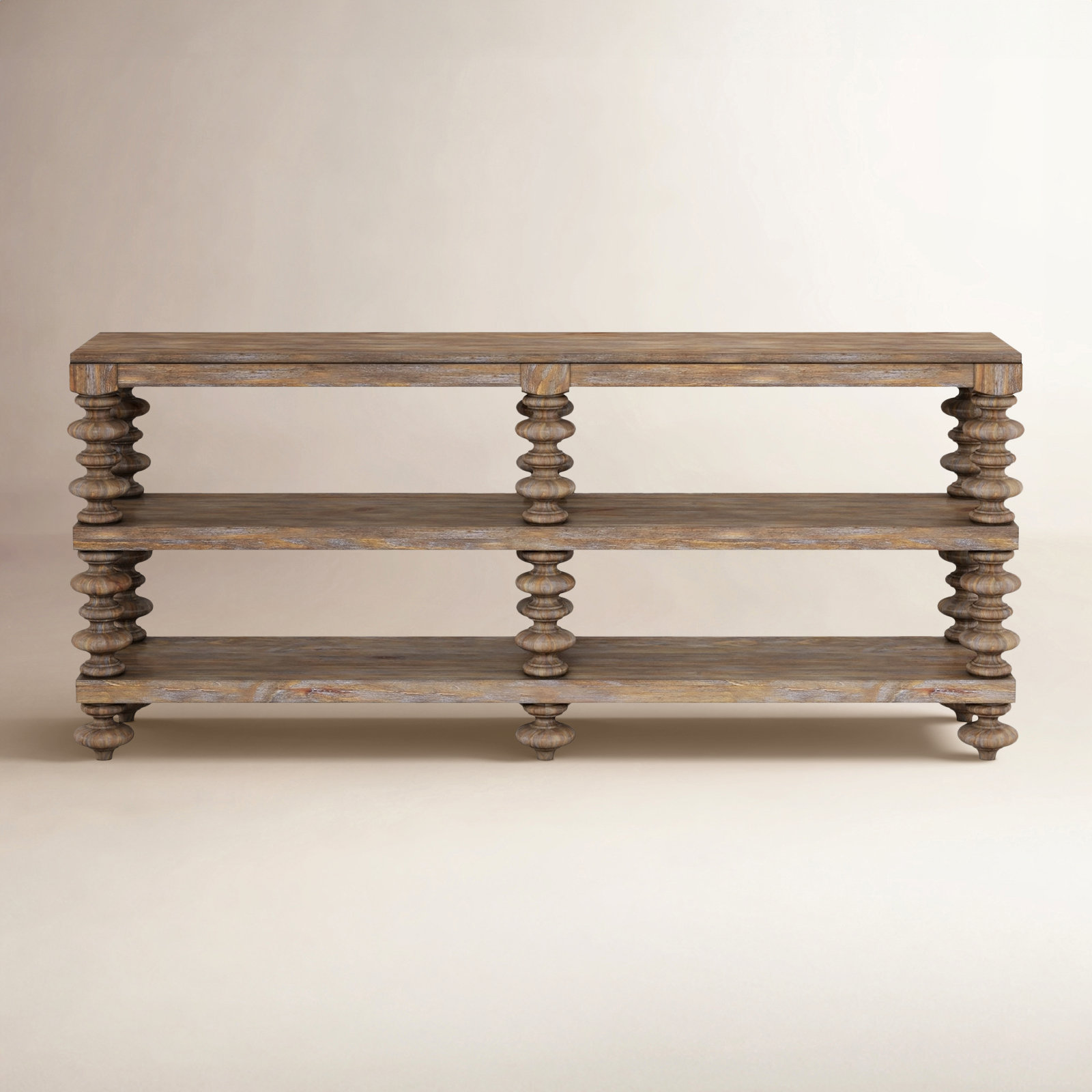 Birch Lane Cadwall 68" Solid Wood Console Table & Reviews | Wayfair