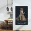 Desert Skeleton Cowgirl Gothic Rustic Vintage Cactus Plant Landscape Sunset Wall Art Print 1 Piece Wrapped Canvas Wall Art-52343002