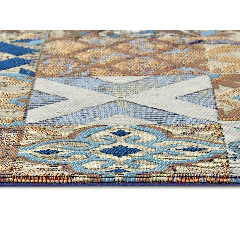 Cappuccino Rug, Blue multicolored