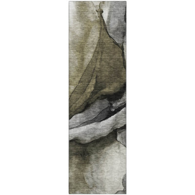 Premium Machine Washable Lonon AMF1937 Abstract Rug