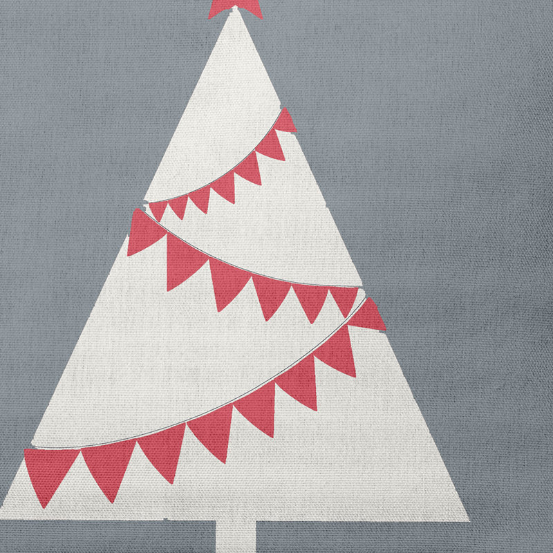 Guirlande Tree_Rec, Oui, Gris moyen
