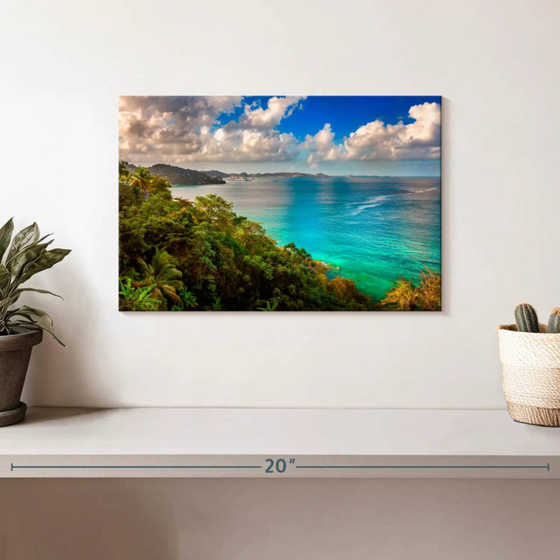 Gillard Grenada Island Bay, H 8 po x l 12 po