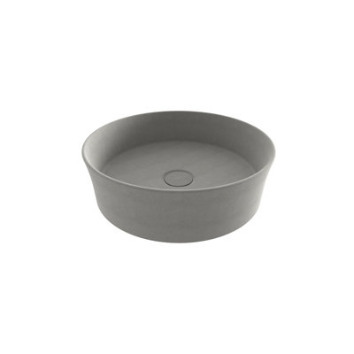 Bocchi Sottile Slim Line 380mm L x 380mm W Ceramic Circular Sink