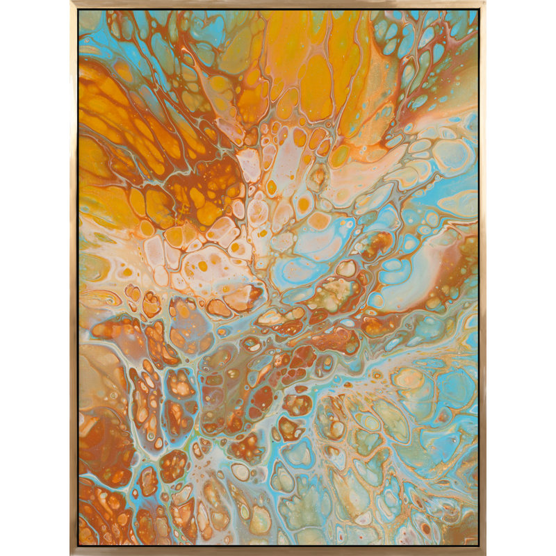 «Bright Day», reproduction encadrée sur toile, H 48 po x l 36 po