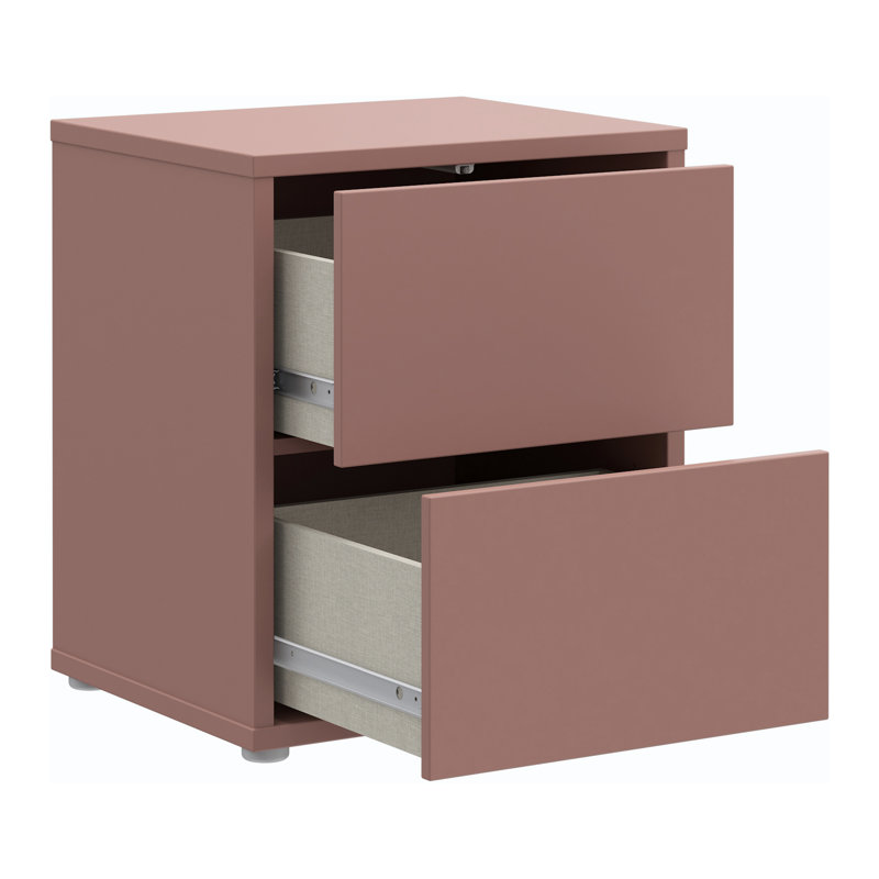 Roxani 49.8cm W Particle Board / Chipboard Bedside Table