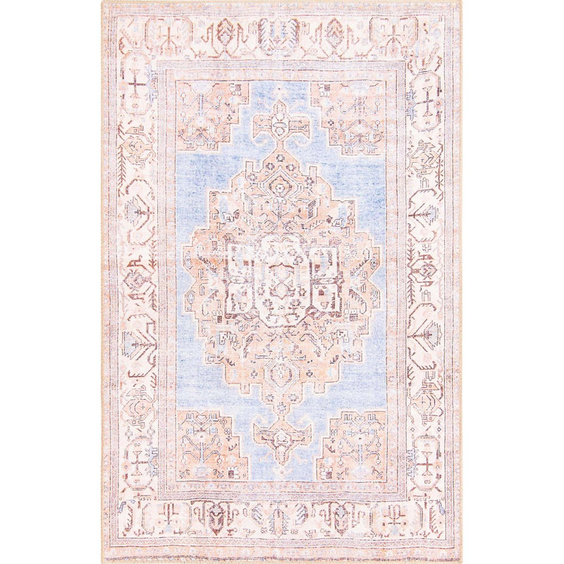 Chenille Geometric Indoor Rug, Rectangle 3'6" x 5'6"