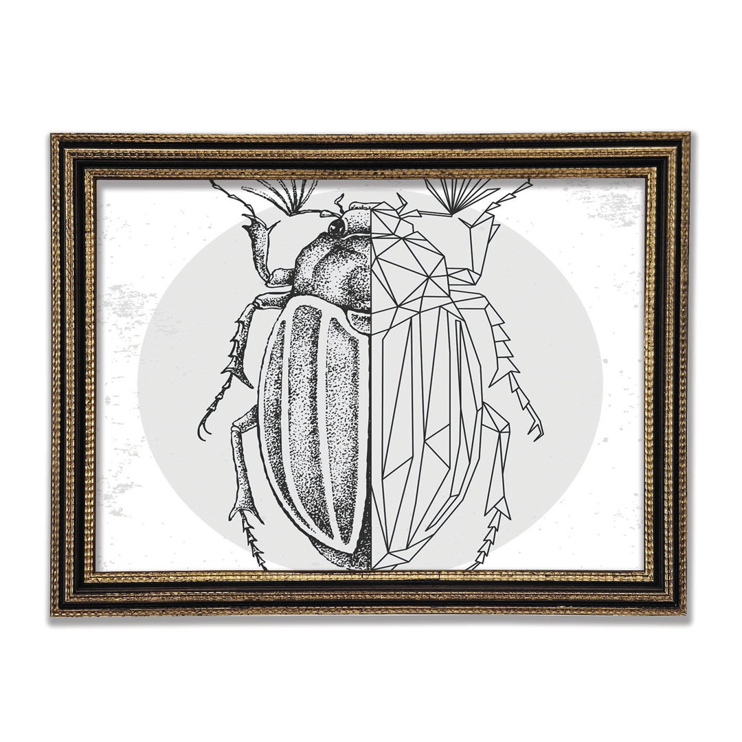 Leinwandbild The Beetle Sketch