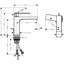 hansgrohe Tecturis E Single-Hole Faucet 110 with Pop-Up Drain, 1.2 GPM-98928495