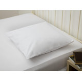 200 Thread Count Plain Cotton Blend Percale Square Pillowcase
