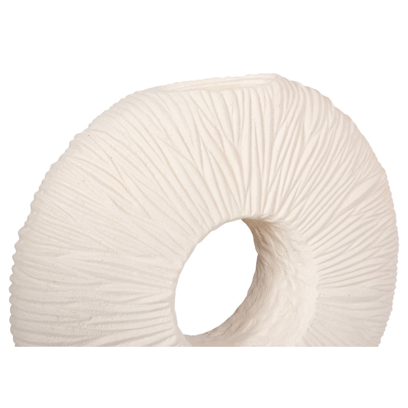 Waves Circle Floor Vase