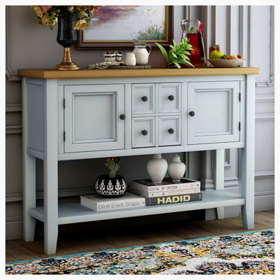 Armoire d'appoint en bois massif Delfausse