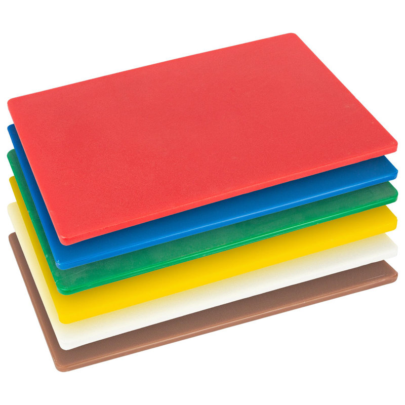 Colour-Coded Plastic Chopping Board - Multi