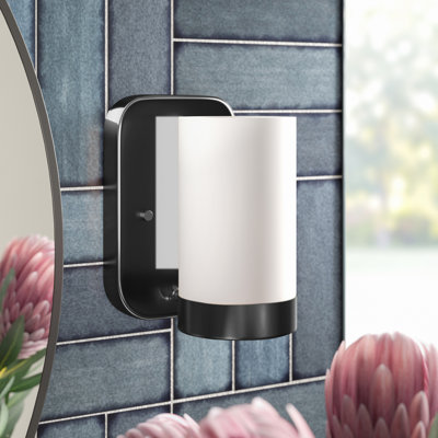 Applique murale 1 lumière pour salle de bain