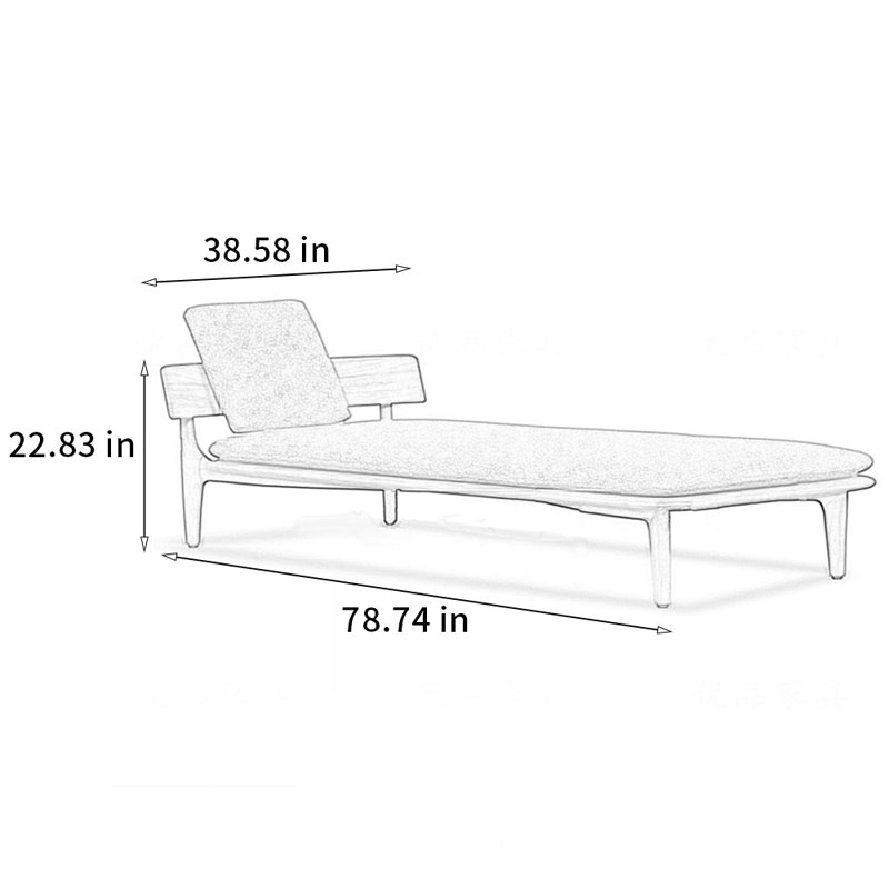Comfortable and durable armchair