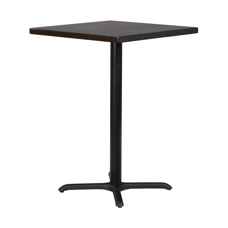 Bell 30"x30" Bar High Table Set, Black