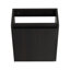 Meuble-lavabo de 15,94 po Black American Design - Armoire murale en bois d'ingénierie avec lavabo en céramique facile à nettoyer et rangement peu encombrant-1403069259