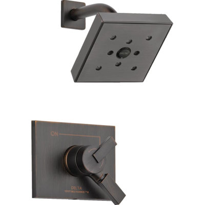 Vero Pressure-Balanced Shower Faucet Trim with Lever Handles and H2okinetic Technology