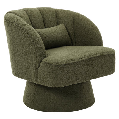 Fauteuil demi-tonneau pivotant Modern