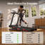 UMAY Foldable Home Treadmill, 15% Auto Incline, 3.0 HP Quiet Motor, 159 kg Max User Weight, 1-12 km/h, LED Display
