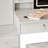 Vanity Set With Lighted Mirror And Padded Stool