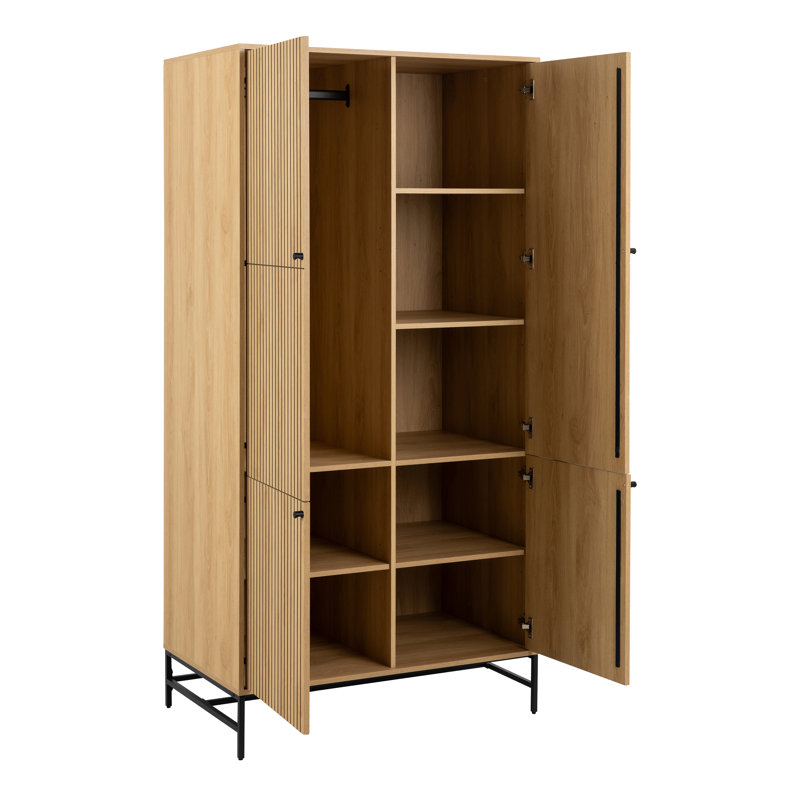 Roscigno Manufactured Wood Wardrobe