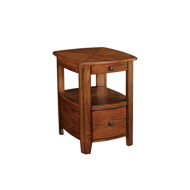 Table de bout avec rangement Allenah