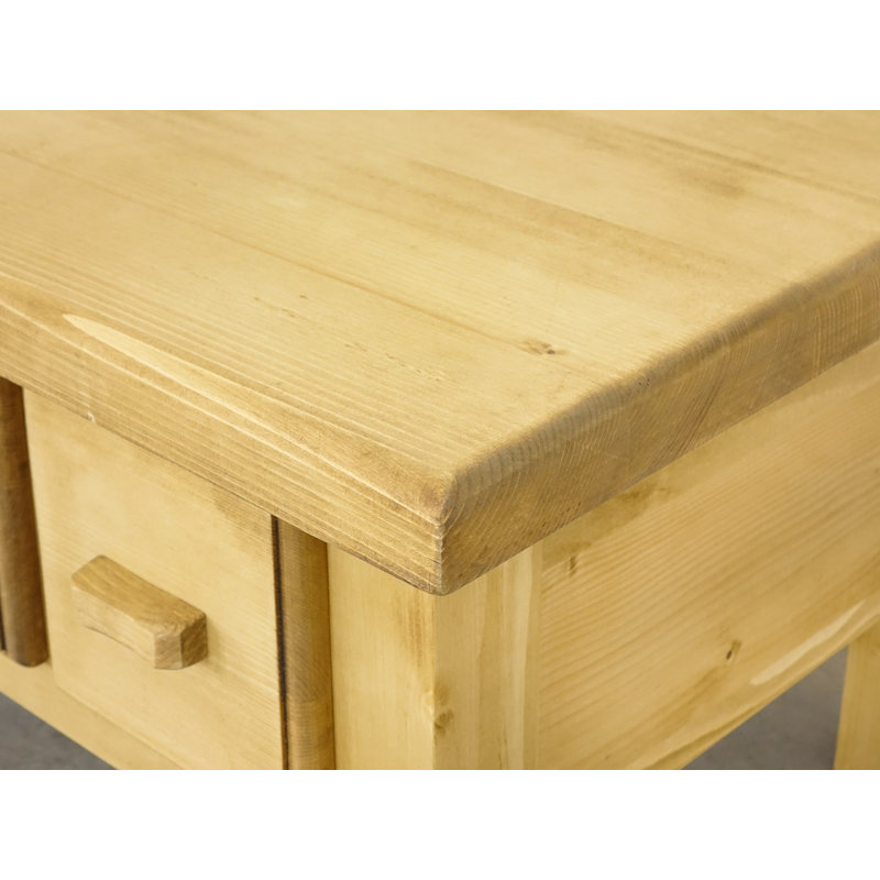 Dambrosio Solid Wood Coffee Table with Storage