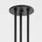 Koa 33.5" 6-Light Chandelier