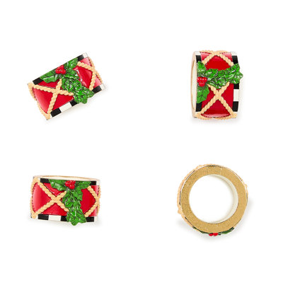 Toyland Drum Napkin Rings