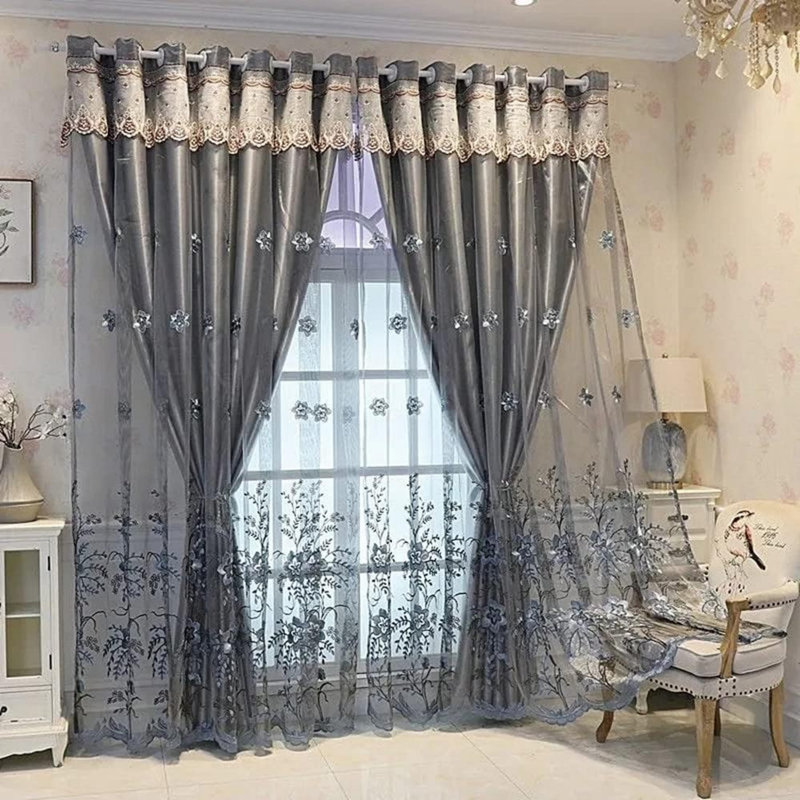 Room Darkening Curtain Panel Pair