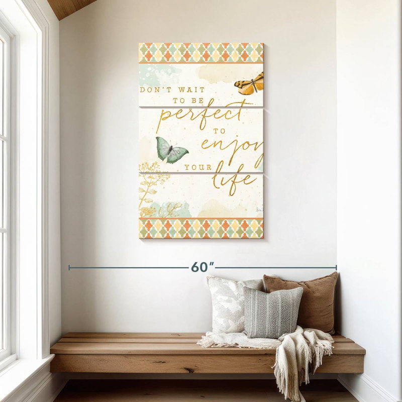 Papillons de la sagesse Tergel Natures, H 45 po x l 28 po