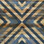 Converging Blues - Impression sur bois-2049504798
