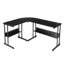 L-Shaped Metal Base Executive Desk-781180997