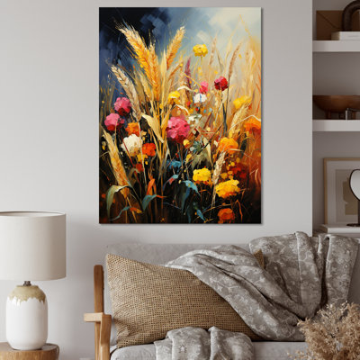 Bloomimg Farmer Fields I sur toile