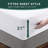 Caldina Waterproof Fitted Mattress Protector Case Pack-940265831