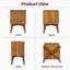 Mid-Century Modern 2-Drawer Nightstand With Tapered Legs-382744885