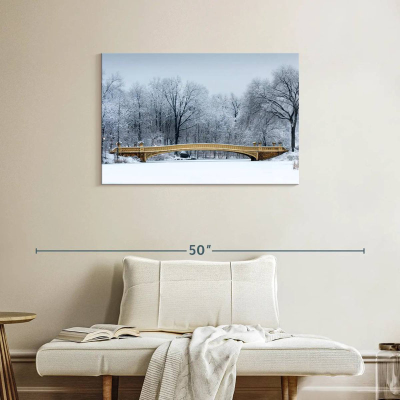 Lilie Bow Bridge, 24" H x 36" W