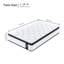 Housse tricotée en mousse à mémoire de forme à 7 zones avec matelas hybride 12 pouces Certipur-Us - blanc-1457470717