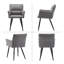 Brooklyn 48.5cm H Linen Upholstered Metal Armchair-1766117316