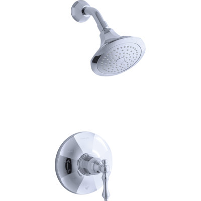 Kelston  Rite-Temp Shower Valve Trim with Lever Handle and 2.5 Gpm Showerhead