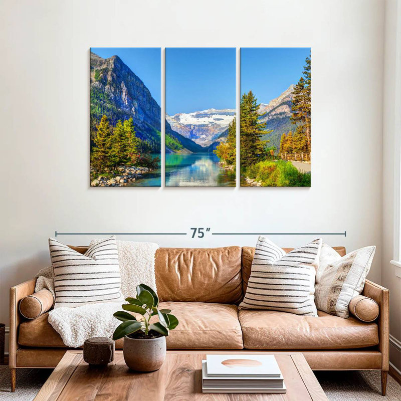 Paysage du parc national Alvord Banff, H 36 po x l 57 po